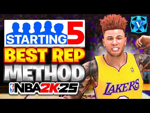 THE NEW BEST REP METHOD FOR ANY SOLO PLAYER IN NBA 2K25!