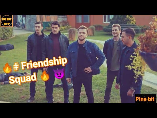  Don't touch my friend || Friendship Squad fight Status || Boys attitude Status  || Pinebit