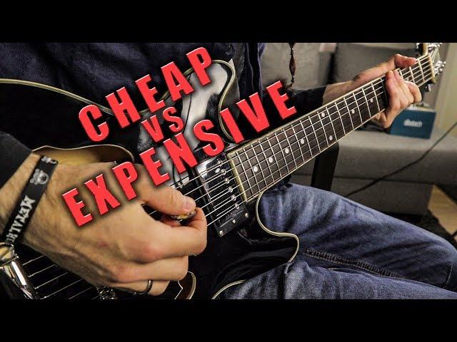 CHEAP vs EXPENSIVE GUITAR!