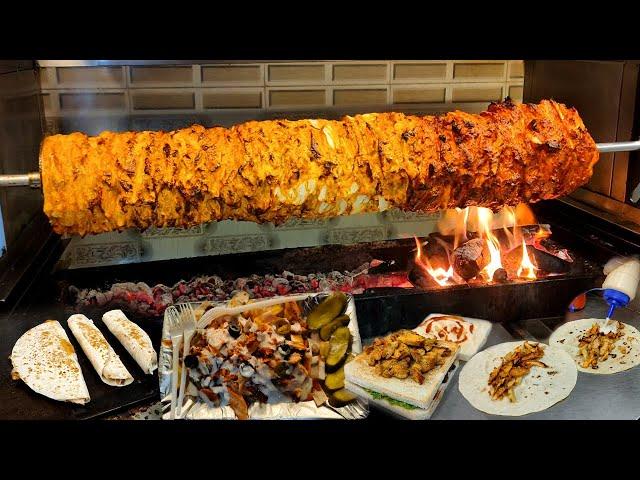 Chicken Shawarma 100% Saudi Arabia Shawarma Recipe in Karachi Food Street | Street Shawarma Roll