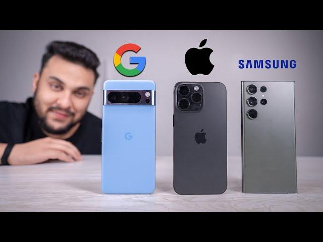 The 2023 KING ? - iPhone 15 Pro Max vs Samsung S23 Ultra vs Google Pixel 8 Pro