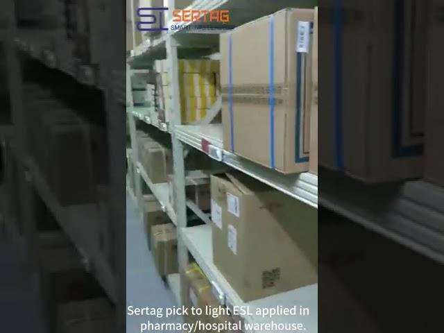 Sertag Pick To Light Warehousing Electronic Labels