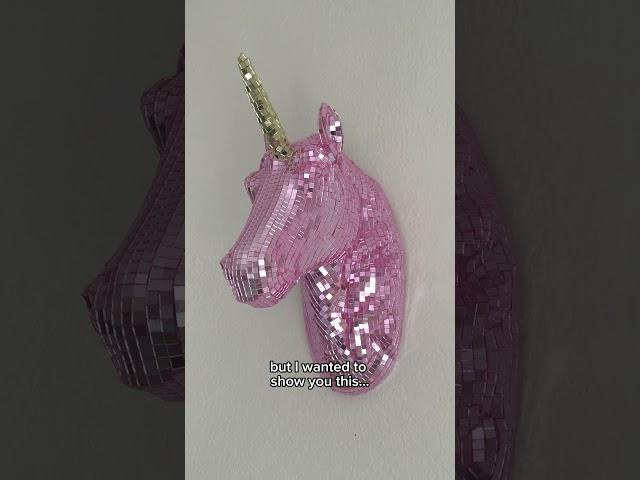 unicorn disco home decor for an eclectic home:)  #eclectichome #homedecor #unicorn