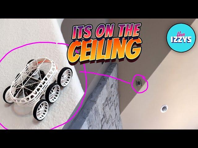 CAN THIS RC ROVER ACTUALLY CLIMB THE CEILING?!?!