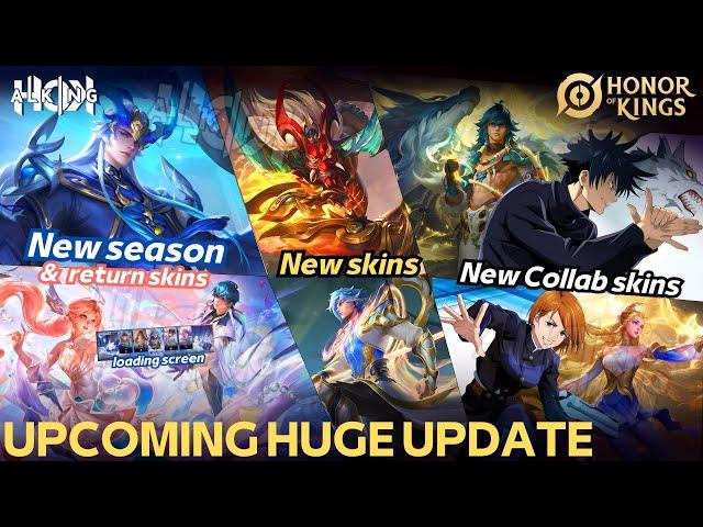 Dian wei legend , Megumi x cang , new skins and event honor of kings global upcoming update