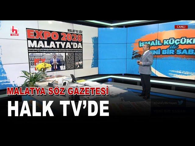 Malatya Söz Gazetesi Halk TV’de