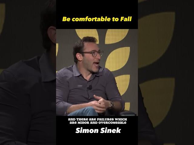 Be Comfortable to Fail | Simon Sinek #simonsinek #success #failtosucceed #failure #fall