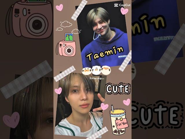 I made a kawaii #taeminedit | #kpop #capcut