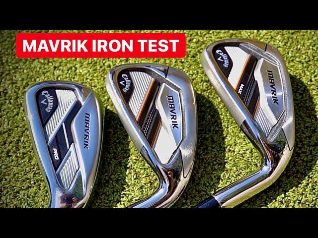 CALLAWAY GOLF CLUBS MAVRIK IRON TEST