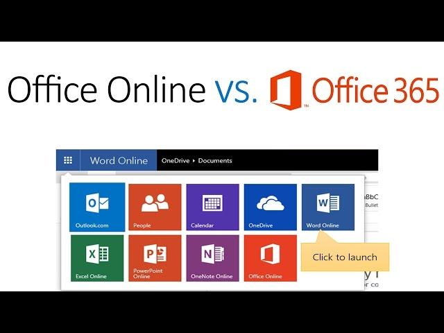 Microsoft Office Online vs. Office 365: What's the Difference?