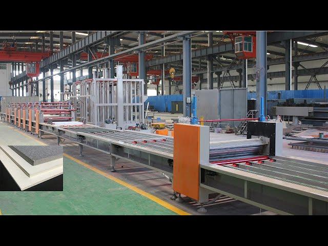 magnesium oxide board production line，mgo board making machine，magnesium oxide board making machine