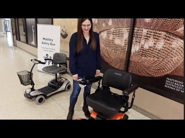 Portable Powerchair or Scooter IN THE BIGGEST MALL IN CANADA #powerchair