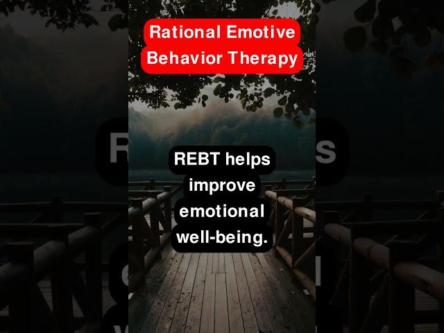 Rational Emotive Behavior Therapy