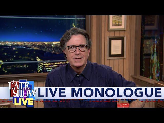 When They Go Low, We Go LIVE: Watch Stephen Colbert's Monologue From Night 1 Of The RNC