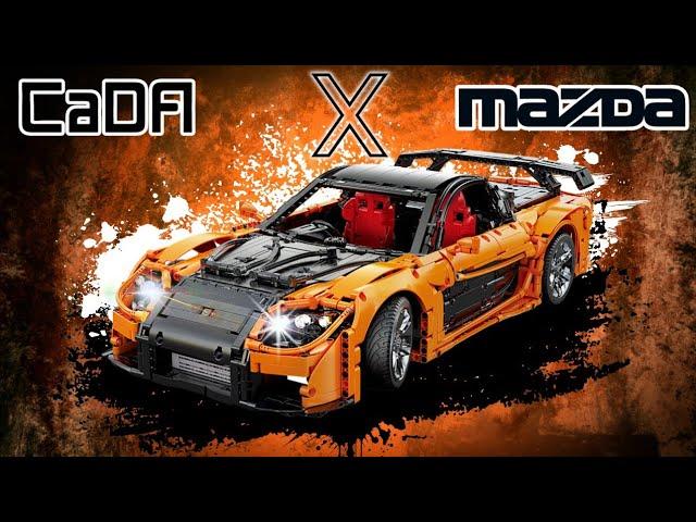 Better Than LEGO??? || CaDA Master Series Mazda RX-7 Review (C61502W)