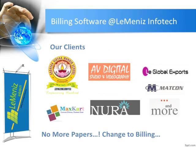 billing software in pondicherry