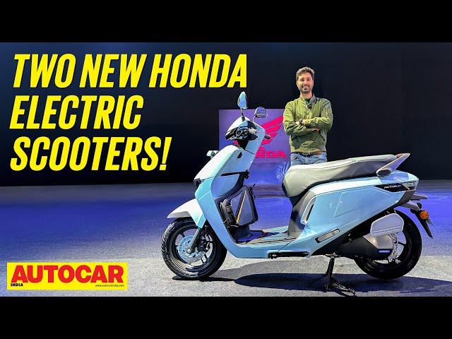 Honda Activa e: and QC 1 - Honda finally enters the EV race | Walkaround | Autocar India