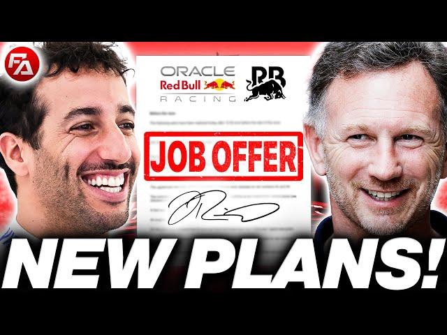 Daniel Ricciardo's FUTURE PLANS LEAKED after Christian Horner Presents SHOCKING Offer!