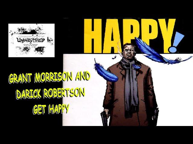 GRANT MORRISON AND DARICK ROBERTSON GET IMAGINARY WITH HAPPY (FROM COMIC BOOK TO T.V.)