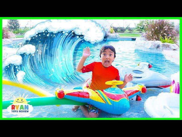 How Tsunamis are formed??? | Educational Video for Kids wit Ryan ToysReview!!!