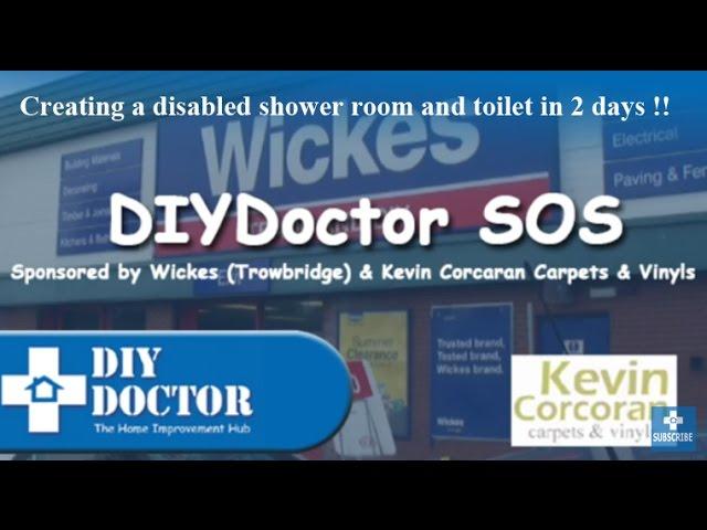 DIY Doctor SOS - Creating a disabled shower room and toilet