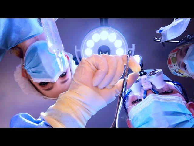 ASMR Hospital Brain Surgery | Pre-Op Exam, Anesthesia Countdown, Post-Op Nurse Exam