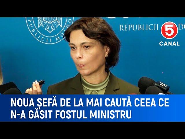 Noua șefă de la MAI caută ceea ce n-a găsit fostul ministru