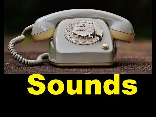 Old Phone Sound Effects All Sounds