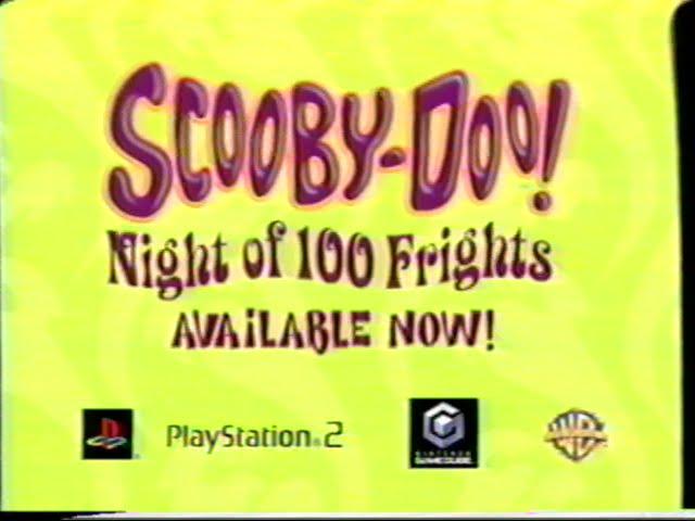 Scooby-Doo - Night of 100 Frights - Video Game (2002) Promo (VHS Capture)