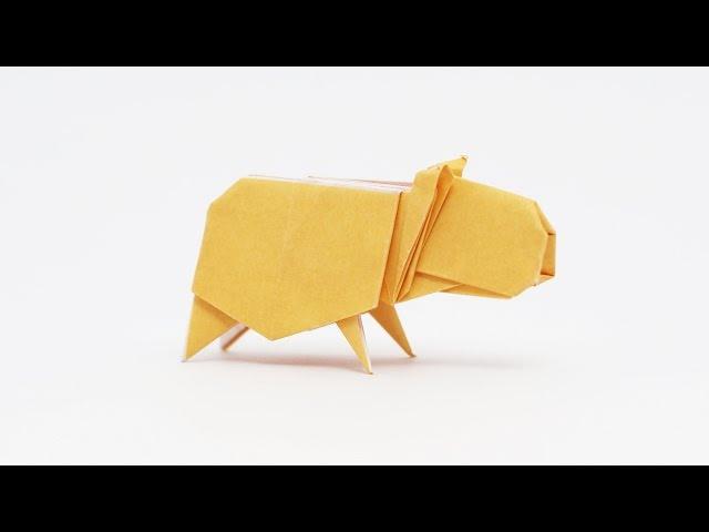 Origami Capybara (Jo Nakashima)