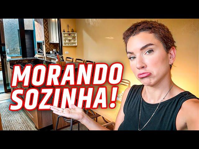 TOUR PELA MINHA MANSÃO PRONTA! MORANDO SOZINHA