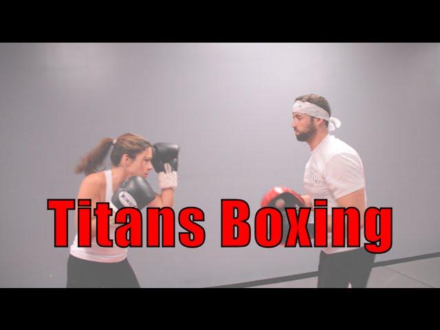 Hit'n Mitts FT. Danny & Jess | Titans Gym Twinsburg | Boxing Class