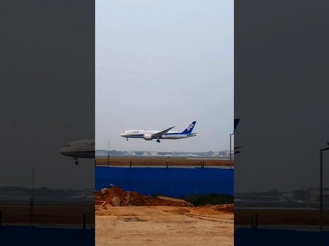 Live Landing Delhi Airport #delhiairport #planlanding