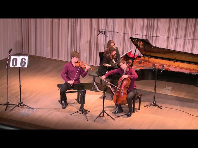 Schubert: Trio No. 1 in B flat Major , D.898 - 1. Allegro moderato // Trio Incendio