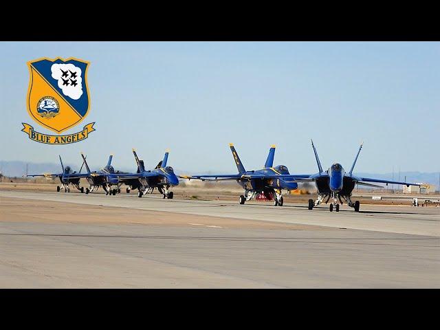 2024 U.S. Navy Blue Angels : NAF El Centro Airshow [FULL DEMO]