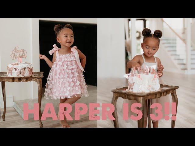 HARPER IS 3!! Let her choose everything we did today!!