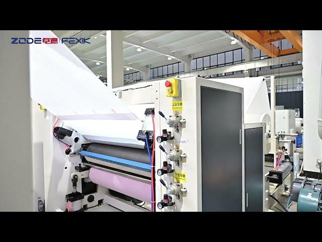 Fully automatic paper towel production line