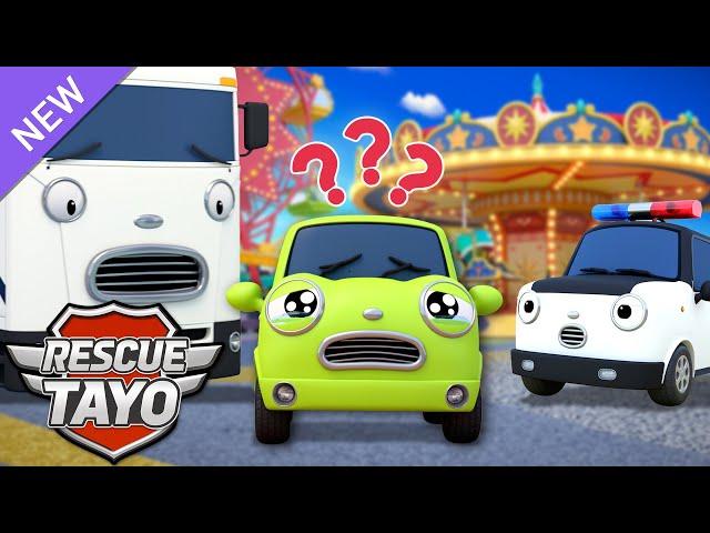 NEWFind the Missing Cars! | Super Police Cars Paul & Liz | Rescue Team Cartoon | Tayo English