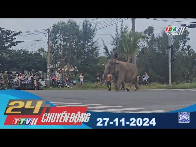 24h Chuyển động 27-11-2024 | Tin tức hôm nay | TayNinhTVEnt