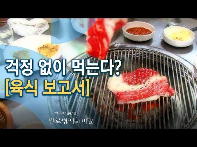 [생로병사의 비밀] 고기, 먹어도 괜찮은걸까? 건강한 육식에 대하여 (KBS_466회_2013.07.24 방송)