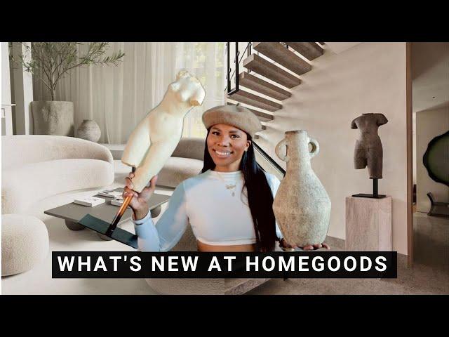 WHAT'S NEW AT HOMEGOODS | HOME DECOR HAUL | SIGNED ANDREA