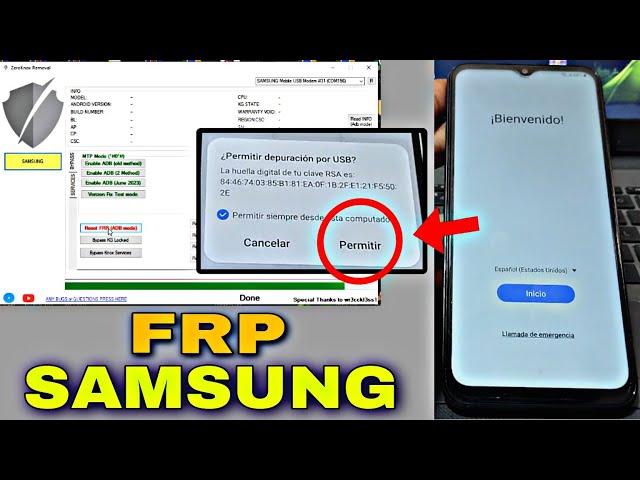 Frp SAMSUNG En Solo 1 Clip, Eliminar Cuenta Google En Solo 1 Clip