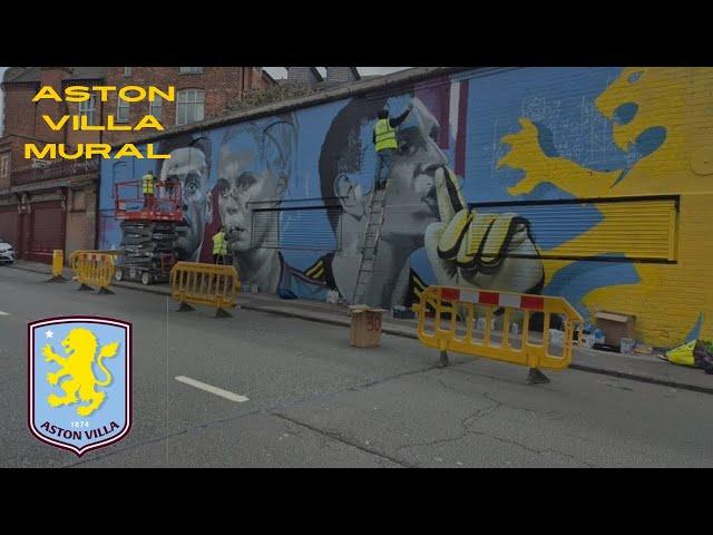 Aston Villa New Mural!