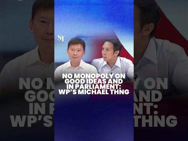 No monopoly on good ideas and in Parliament: WP’s Michael Thng | GE2025