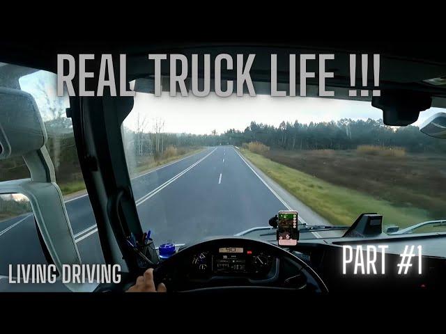 Start the week of work Part 1- Renault T High 520 POV 4K-Truck Life #1