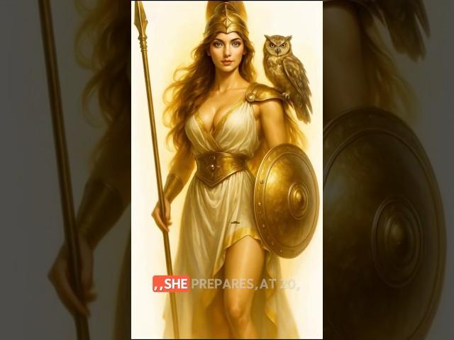 ATHENA's Transformation Over 5000 YEARS ️ From Innocent Girl to Cosmic Goddess #shorts