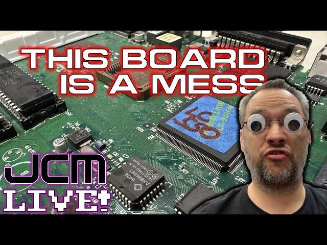 Recapping a Macintosh LC550 Motherboard for Ron's Computer Videos