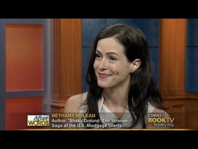 Unintentional ASMR   Bethany McLean 2   Interview Excerpts  Shaky Ground  US Mortgage Finance System