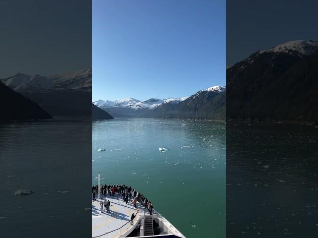 Alaska Dawes Glacier on Celebrity Solstice #celebritysolstice #alaska #dawesglacier #alaskacruise