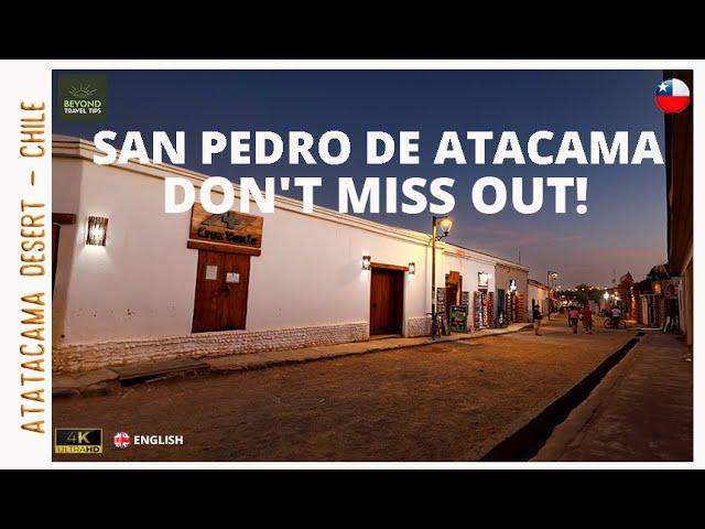 San Pedro de Atacama. Don't miss out.